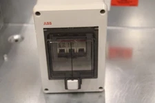 ABB S 203U-K10A Mini Circuit Breaker 10A 3P 240V 10 Amp 3 Pole, with enclosure