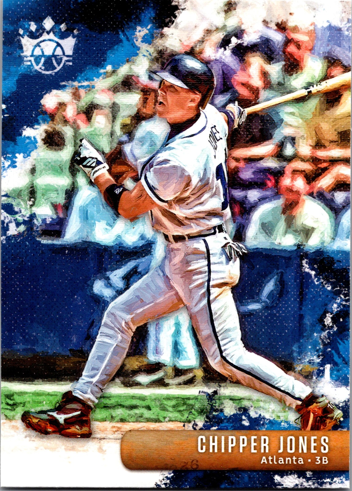 2019 Panini Diamond Kings #36 Chipper Jones