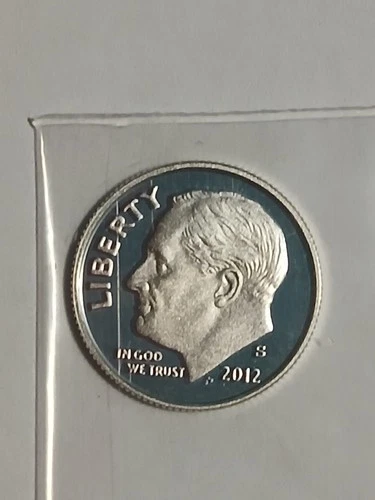 2012 S Silver Proof Roosevelt Dime - 90% Silver
