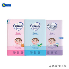 CUSSONS BABY Soap Bar Chamomile Mild Gentle Soft Smooth Moisturizer Skin 60gr