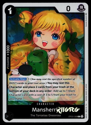 Mansherry OP05-088 Awakening of the New Era One Piece NM