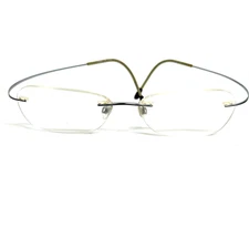 Silhouette Eyeglasses, Frames Only, 7511 10 6088, ..-17-150, Titanium H20278
