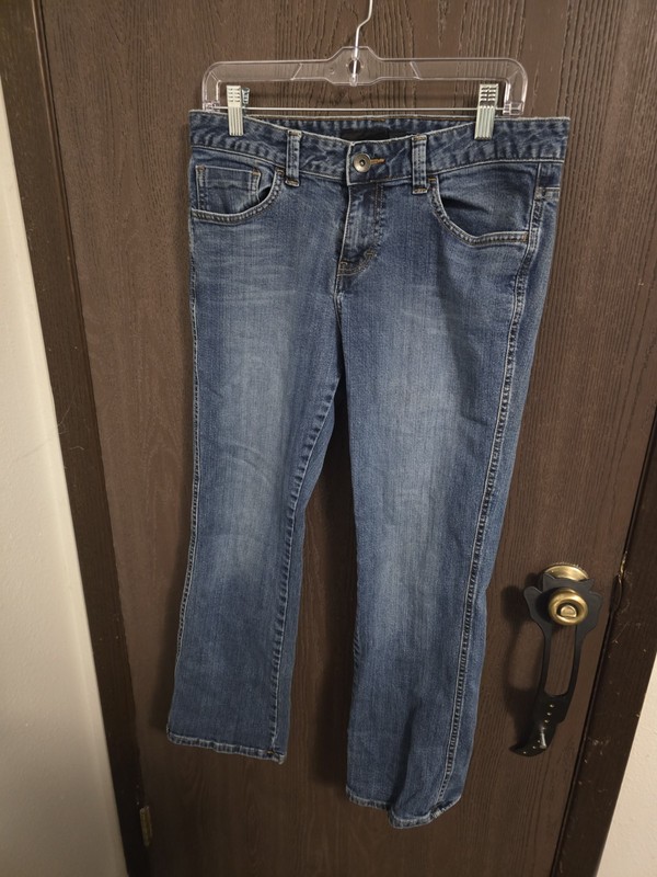 Calvin Klein Jeans Women's Blue Medium Wash Denim Jeans Cotton Blend