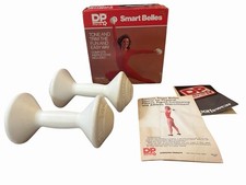Vintage DP Smart Belles 3.3 lb Hand Weights Pair in Open Box