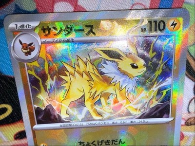 Error Misalignment Jolteon 051/187 Master Ball Terastal Fest ex Pokemon Card 00