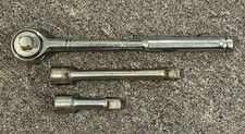 Vintage Craftsman 12 Drive Ratchet Plus 2 Extensions Vintage Craftsman 12 Drive Ratchet Plus 2 Extensions