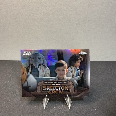 2025 Topps Star Wars Chrome WIM AND NEEL... Skeleton Crew Insert Refractor #SC-2