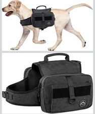 Himal Outdoors Dog Backpack Hiking Backpack Large Pockets Adjustable Straps