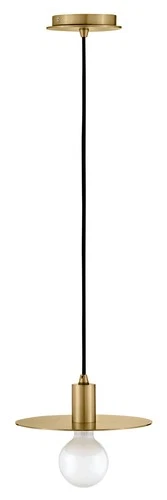 Lark 83887 Lulu 10"W Mini Pendant - Brass - Picture 7 of 9