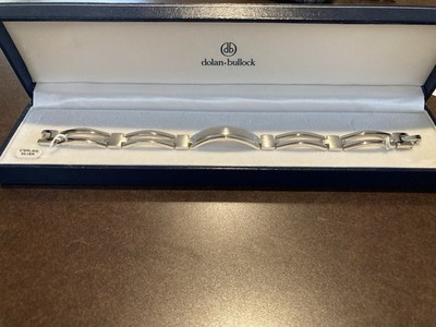Dolan Bullock Sterling Silver Mens Bracelet