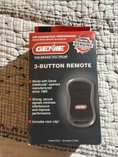 Télécommande Genie 3 boutons MODÈLE G3T-R #37330R neuve 7446