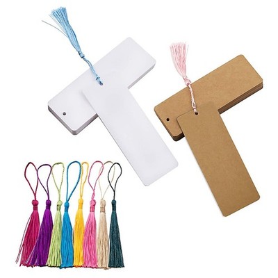 120 Pcs/Pack Black Kit with Colorful Tassel Pendant for DIY Projects