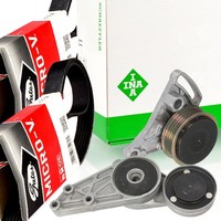 Gates 5PK1303 4PK855 Keilrippenriemen-Satz + Spanner FüR Audi VW Skoda