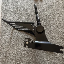 Harley Adjustable Detachable Sissy Bar Backrest Softail 06+ Custom Night train 