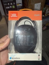 JBL Clip 4 Four Black Portable Bluetooth Speaker New Ugly Box