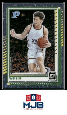 2025-26 Donruss Wei Lin Optic Stars #/149 #124 Oregon Ducks