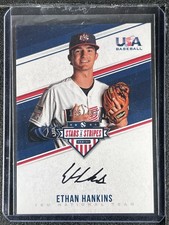 Hankins, Ethan - 2018 USA Baseball Stars & Stripes - Autograph - 196/499