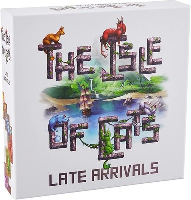 Die Insel der Katzen Erweiterung: Late Arrivals Brettspiel Neu