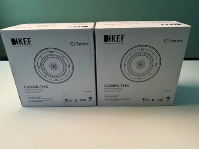 Brand New KEF Ci200RR-THX In-Ceiling Speaker / 2 units
