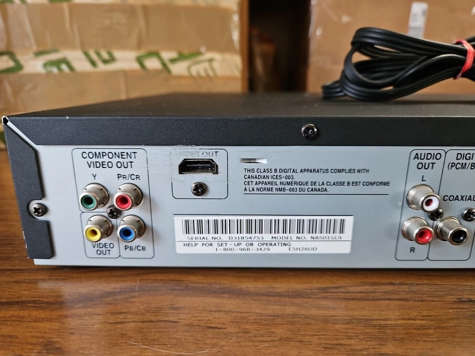 Sylvania NB501SL9 Blue-Ray Disc DVD Player.No Remote Tested Excellent!! - Image 3 of 4