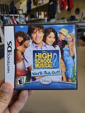 Nintendo DS High School Musical 2 Work This Out Case Manual Only No Game