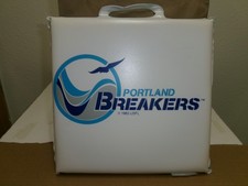 Vintage Original USFL 1985 Portland Breakers Team Logo Seat Cushion--NEVER USED!