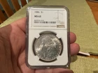 1886 Morgan Silver Dollar MS63 NGC