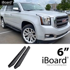 Aps Flat Running Board Black 6 Fit Chevy Tahoe Gmc Yukon 05-20 Aps Flat Running Board Black 6 Fit Chevy Tahoe Gmc Yukon 05-20