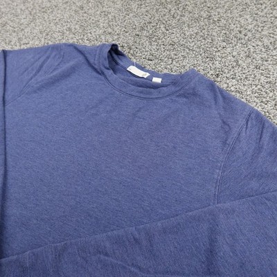 Tasc Performance Sweatshirt Womens L Blue Long Sleeve Bamboo Crewneck Shirt Tech