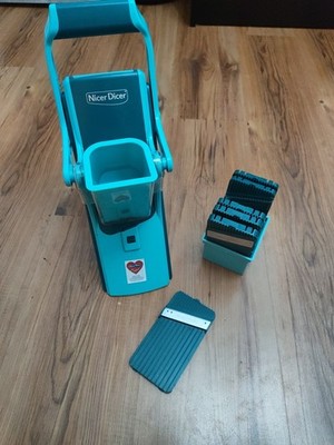 Gemüseschneider Nicer Dicer Mando 12tlg - kaum Gebraucht 