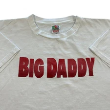 VTG 90s Big Daddy Adam Sandler Movie Promo Shirt Size XL 1999 Columbia Rare
