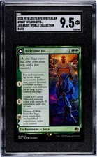 Welcome to . . .   Jurassic Park FOIL #7 | REX Jurassic World Collection SGC 9.5