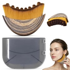 Lymphatic Drainage Massage Face Lymphatic Contour Brush Dry Brushing Face Brush