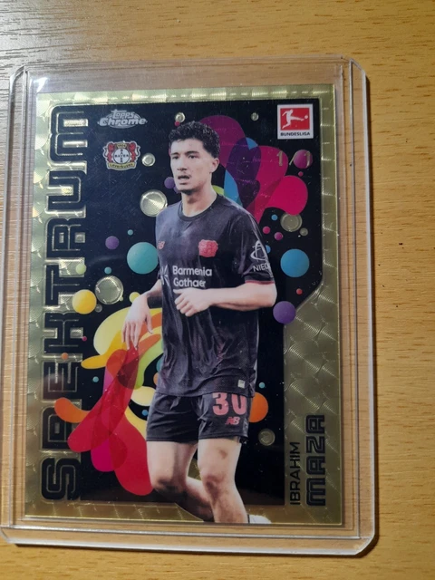 Topps Chrome Bundesliga 2025/26  SPEKTRUM  SUPERFRAKTOR 1/1  IBRAHIM  MAZA