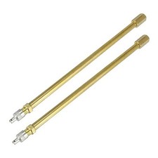 2pcs/7.87" Long Brass Auto Tire Valve Extension Adaptor Air Tyre Stem 200mm