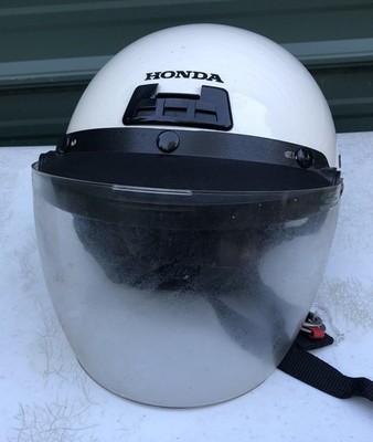 Honda Half Shell Motorcycle Helmet Vintage Nolan Cruise Small