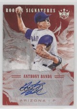 2018 Diamond Kings DK Rookie Signatures Holo Silver 1/49 Anthony Banda Auto 3y2