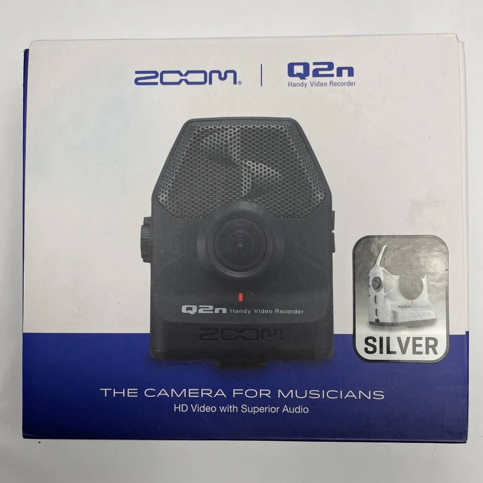 Zoom Q2n Handy Video Recorder HD Audio Camera Musician Live Stream Tested - Image 3 of 4