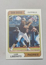 2023 Topps Heritage - Luis Liberato #168 (RC)