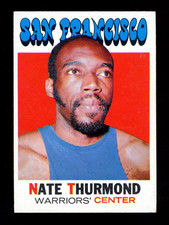 1971-72 TOPPS NBA BASKETBAL #131 NATE THURMOND HOF NM  SAN FRANCISCO WARRIORS