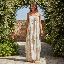 RAGA Aphrodite Maxi Dress In Garden Party Print Sz M #241C