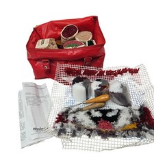 Readicut Wool Bundle X10 With Bag & Dog Design Kit Started Wool Included Joblot 