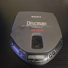 Sony Discman Cd Player D-172CK MEGA BASS Tested Fully Functional