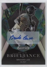 2022 Panini Prizm Draft Picks Brilliance Silver Brooks Lee #BR-BL Auto 1f5j
