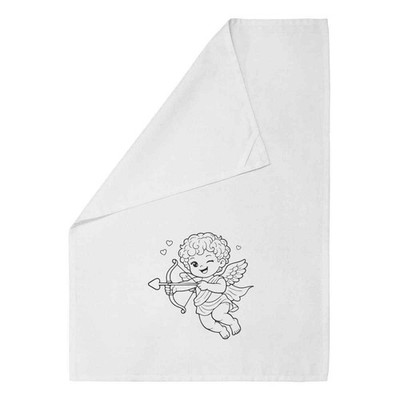 Geschirrtuch/Geschirrtuch 'Amor' weiß Baumwolle (TW00076950)