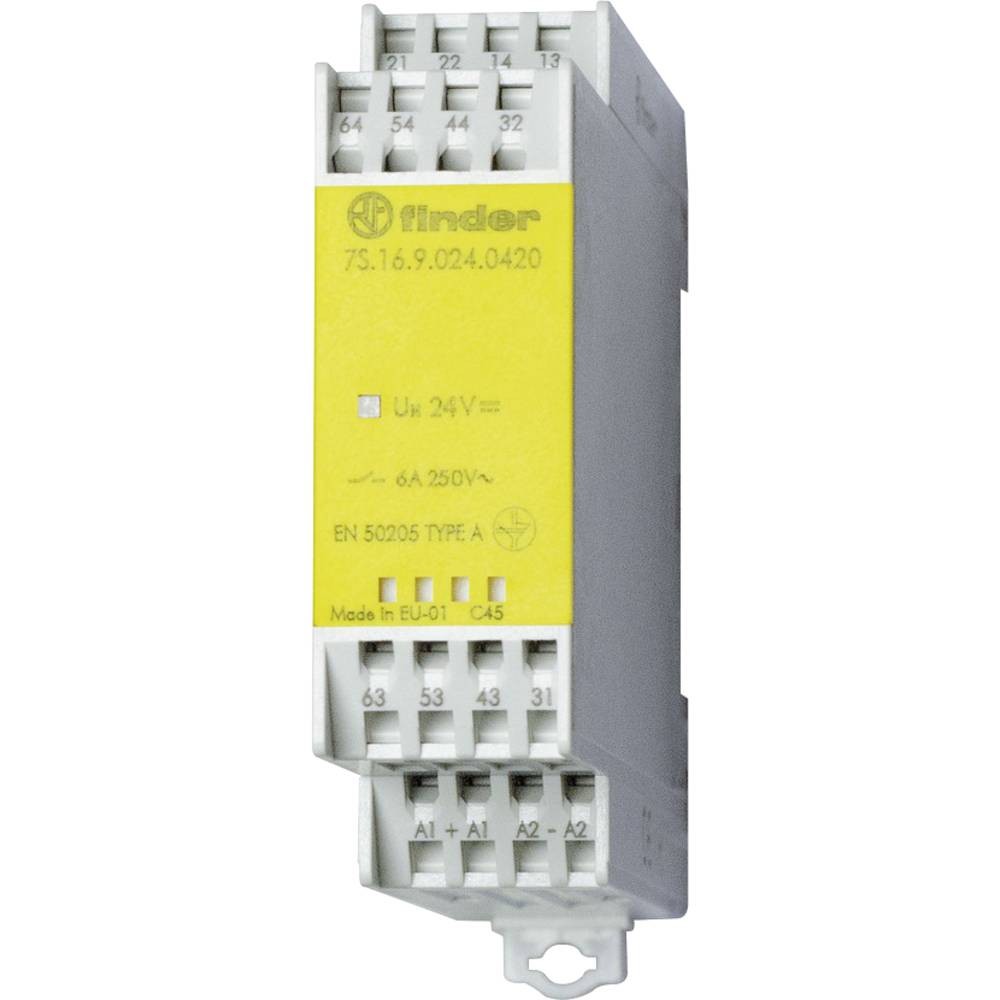 Relais Finder 24V DC résistant aux vibrations pour éviter les pannes d'armoires