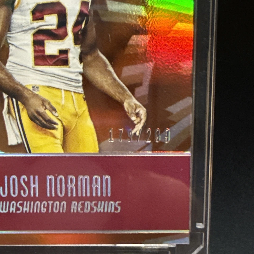 2016 Panini Phoenix Watchmen Orange /299 Josh Norman #WM-JN - Image 2 of 3