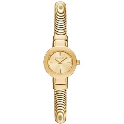Michael Kors Women's Watch Gramercy Quartz Gold Tone Dial Bracelet MK7527
