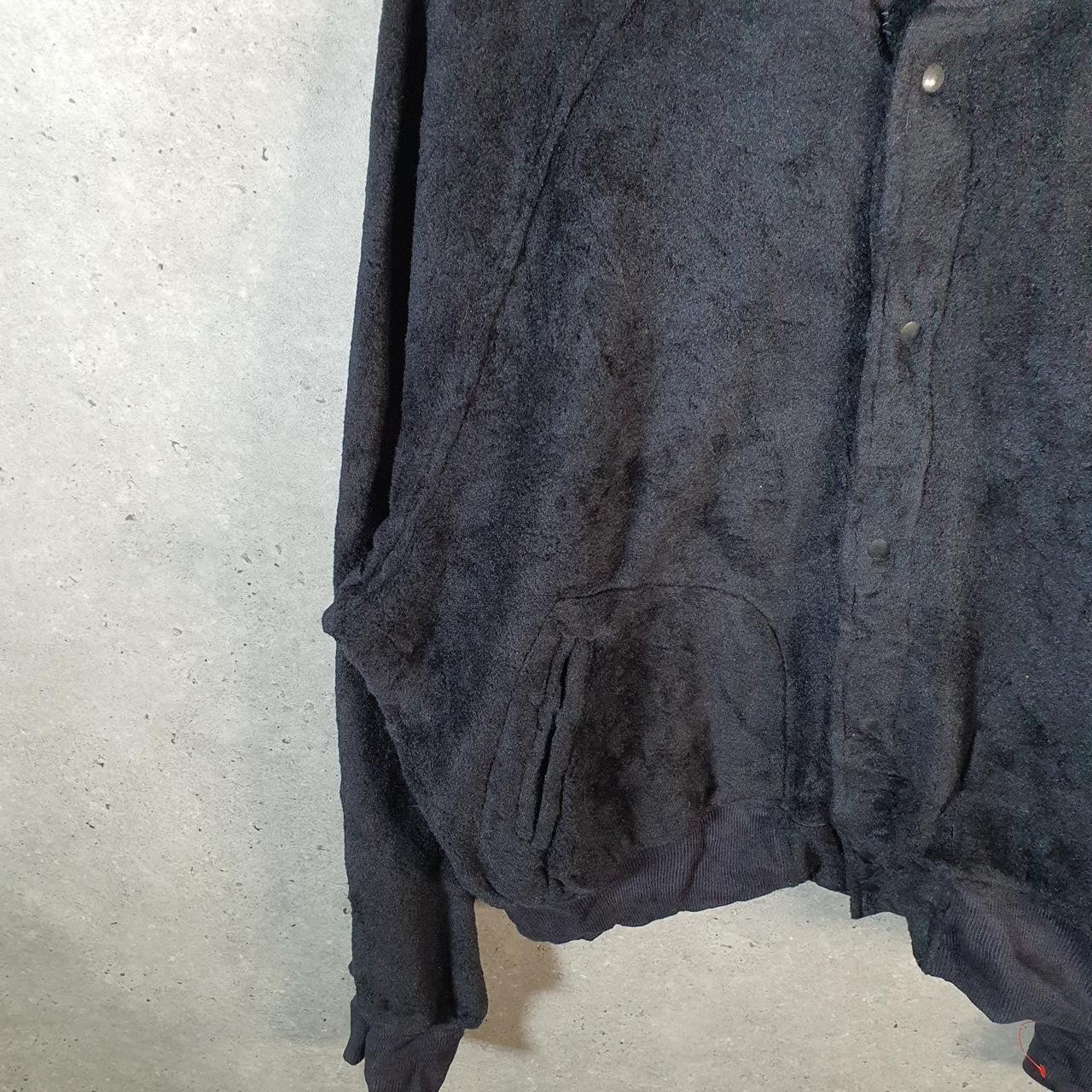 Polo Ralph Lauren vintage anni 90 USA felpa pile uomo grande nero pony