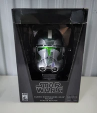 Clone Commander Gree Helmet STAR WARS Master Replicas NEW MIB #2